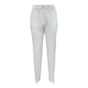 Klassieke witte twill damesbroek Guess , White , Dames