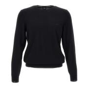 Zwarte Sweater Collectie Hugo Boss , Black , Heren