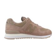 Klassieke Sneakers Wl574 HI2 Stijl New Balance , Pink , Dames