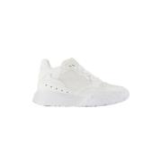 Leather sneakers Alexander McQueen , White , Dames