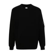 Gebreide Sweatshirt Stijl 999 C.p. Company , Black , Heren