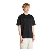 Heren Geborduurd T-shirt Calvin Klein Jeans , Black , Heren