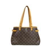 Pre-owned Fabric louis-vuitton-bags Louis Vuitton Vintage , Brown , Da...