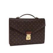 Pre-owned Canvas louis-vuitton-bags Louis Vuitton Vintage , Brown , Da...