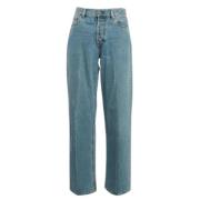 Pre-owned Denim jeans Gucci Vintage , Blue , Dames