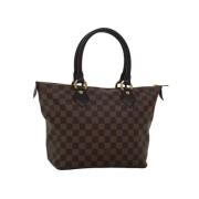 Pre-owned Canvas louis-vuitton-bags Louis Vuitton Vintage , Brown , Da...