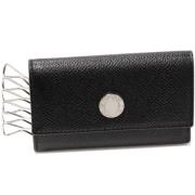 Pre-owned Leather key-holders Bvlgari Vintage , Black , Dames