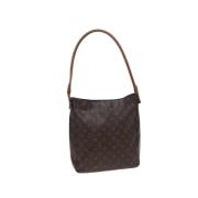 Pre-owned Canvas louis-vuitton-bags Louis Vuitton Vintage , Brown , Da...