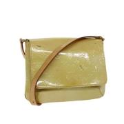 Pre-owned Leather louis-vuitton-bags Louis Vuitton Vintage , Beige , D...