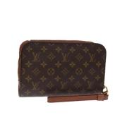 Pre-owned Canvas louis-vuitton-bags Louis Vuitton Vintage , Brown , Da...