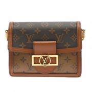 Pre-owned Canvas louis-vuitton-bags Louis Vuitton Vintage , Brown , Da...