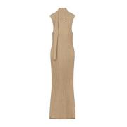 Beige Karina Jurk Maxi Stijl Aeron , Beige , Dames