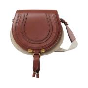 Bruine Marcie Saddle Tas Chloé , Brown , Dames