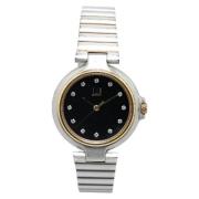 Pre-owned Metal watches Dunhill Pre-owned , Black , Dames