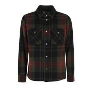 Alaskan Melton Overshirt Woolrich , Multicolor , Heren