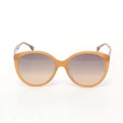 Pre-owned Plastic sunglasses Fendi Vintage , Brown , Dames