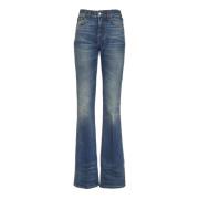 Glora Denim Jeans Haikure , Blue , Dames