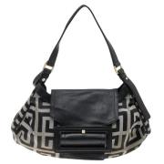 Pre-owned Canvas handbags Givenchy Pre-owned , Black , Dames