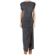 Grijze Wollen Jurk Isabel Marant Étoile , Gray , Dames