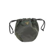 Pre-owned Nylon prada-bags Prada Vintage , Green , Dames