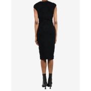 Pre-owned Wool dresses Alexander McQueen Pre-owned , Black , Dames