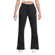 Dames Fleece Logo Broek Nike , Black , Dames