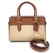 Pre-owned Leather handbags Michael Kors Pre-owned , Beige , Dames