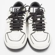 Pre-owned Leather sneakers Dolce & Gabbana Pre-owned , White , Heren