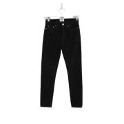 Pre-owned Cotton jeans Acne Studios Pre-owned , Black , Dames