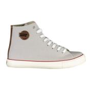 Sportieve Grijze Veterschoenen met Contrastdetails Carrera , Gray , He...