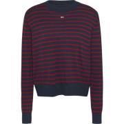 Donkerblauwe trui Tommy Jeans , Multicolor , Dames