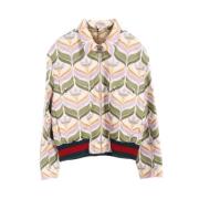 Pre-owned Fabric outerwear Gucci Vintage , Multicolor , Dames