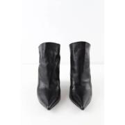 Pre-owned Leather boots Balenciaga Vintage , Black , Dames