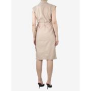 Pre-owned Cotton dresses Burberry Vintage , Beige , Dames