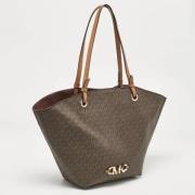 Pre-owned Coated canvas totes Michael Kors Pre-owned , Brown , Dames