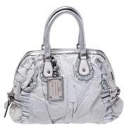 Pre-owned Leather handbags Dolce & Gabbana Pre-owned , Gray , Dames