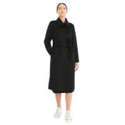 Wollen Omslagjas Max Mara , Black , Dames