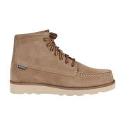 Suede Mid Top Casual Schoenen Sebago , Brown , Heren