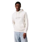 Hoodie met Monogram Calvin Klein Jeans , White , Heren