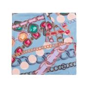 Pre-owned Silk scarves Chanel Vintage , Multicolor , Dames