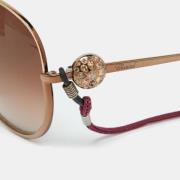 Pre-owned Acetate sunglasses Chopard Pre-owned , Brown , Dames