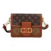 Pre-owned Canvas crossbody-bags Louis Vuitton Vintage , Brown , Dames