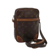 Pre-owned Canvas louis-vuitton-bags Louis Vuitton Vintage , Brown , Da...