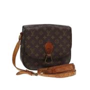 Pre-owned Canvas louis-vuitton-bags Louis Vuitton Vintage , Brown , Da...