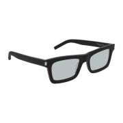 Elegante Leren Schoudertas Saint Laurent , Black , Unisex