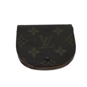 Pre-owned Canvas wallets Louis Vuitton Vintage , Brown , Dames