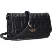 Assia Crossbody Flap Organizer Schoudertas Guess , Black , Dames