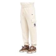 Sportieve Cargo Broek Wit Heren New Era , Beige , Heren