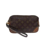 Pre-owned Canvas louis-vuitton-bags Louis Vuitton Vintage , Brown , Da...