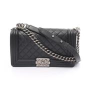 Pre-owned Fabric chanel-bags Chanel Vintage , Black , Dames